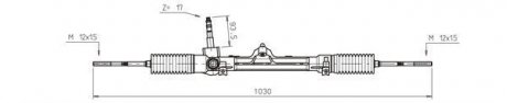 Рейка гiдропiдсилювача руля GENERAL RICAMBI FI4112 (фото 1)