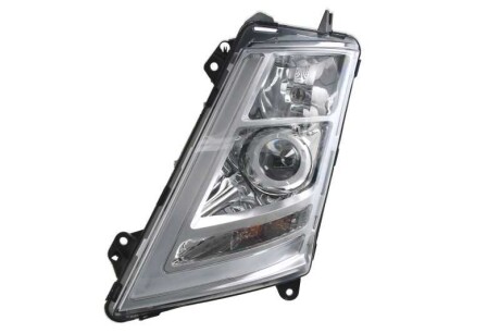 Фото автозапчасти фара левая (D1S/H1/LED/PY21W, ручная, (EN) no AFS, вставить цвет хром, цвет поворота прозрачный) VOLVO FH II 01.12- GIANT 131-VT13312UML