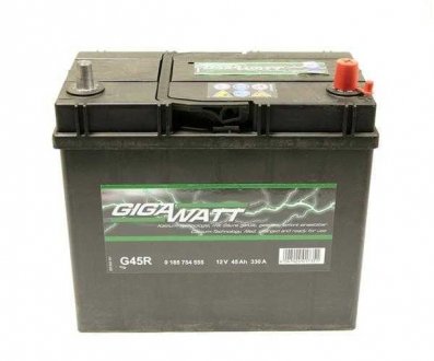 Акумуляторна батарея 45А GIGAWATT 0185754555
