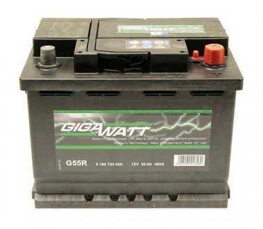 Акумуляторна батарея 56А GIGAWATT 0185755600 (фото 1)