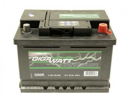 Акумуляторна батарея 60А GIGAWATT 0185756009 (фото 1)