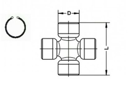 Фото автозапчасти автозапчасть GKN (Lobro) U110L