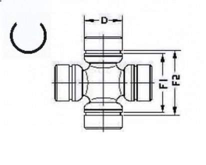 Фото автозапчасти привод GKN (Lobro) U 925