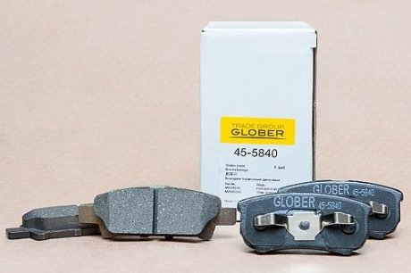Колодки тормозные дисковые GLOBER 45-5840 (фото 1)