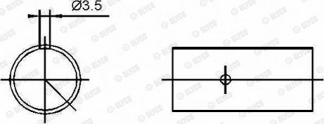 Фото автозапчасти втулка головки шатуна Glyco 55-3422 SEMI