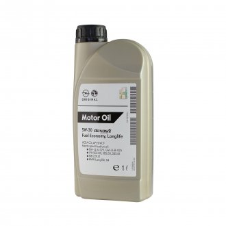 Моторне масло Dexos2 5W-30 синтетичне 1 л GM 1942000 (фото 1)