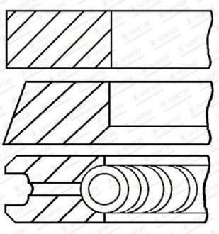 Фото автозапчасти pier?cienie t?ok goetze 08-444100-00 79.5/1.75-2-2 audi a1 a3/seat ibiza iv leon toledo iv/skoda fabia iii octavia iii rapid superb iii/vw golf vii 1,4d 1,6d 12- GOETZE ENGINE 0844410000