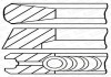 Фото автозапчасти кільця поршневі,комплект GOETZE ENGINE 0844450000 (фото 2)