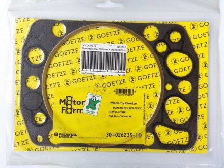 Прокладка головки блоку циліндрів MAN TGA 00-11 GOETZE ENGINE 30-026235-10 (фото 1)