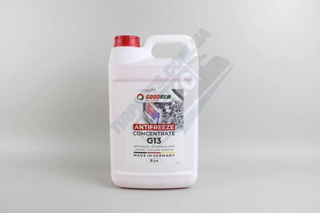 Фото автозапчасти антифриз G13 PURPLE (фіолетовий) концентрат (5L) (GERMANY) GOODREM R80G13-005