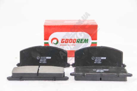 Фото автозапчасти колодки гальмівні перед. Camry/Carina/Celica/Corolla/Tercel (83-02) GOODREM RM1327