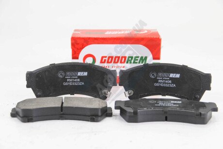 Фото автозапчасти колодки гальмівні пер. Mazda 6 07-13 GOODREM RM1406