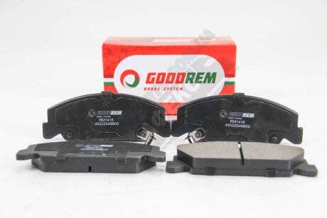 Фото автозапчасти гальмівні колодки перед. Hyundai Accent/Getz 94-10 GOODREM RM1416