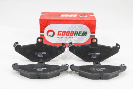 Фото автозапчасти гальмівні колодки зад. Laguna I 93-01 (brembo) (125,9x58,4x14,8) GOODREM RM1480