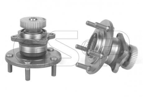 Фото автозапчасти набір підшипника маточини колеса GSP 9400027