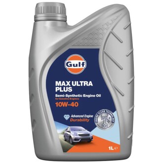 Фото автозапчастини олива для двигуна GULF MAXULTRAPLUS10W401L