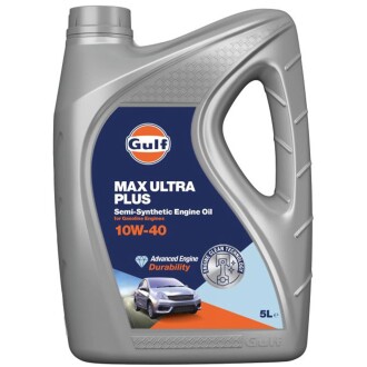 Фото автозапчастини олива для двигуна GULF MAXULTRAPLUS10W405L