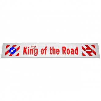 Фото автозапчастини бризговик гумовий на причіп 350x2400 "king of the road" white GURBUZ PLASTIK GP1416 (фото 1)