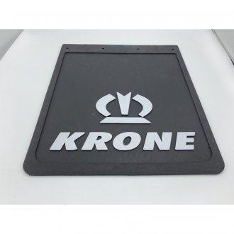 Фото автозапчастини бризковик на заднє односхиле колесо універсальний "KRONE" Тиснений чорний 1 сорт (400X450) GURBUZ PLASTIK GP1606