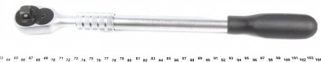 Тріскачка 32-зубна (1/2"/410-590mm) (телескопічна) HAZET 916LG