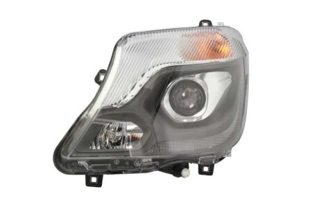 Фото автозапчастини фара ліва (D3S/H7/LED, електр, з моторчиком, бі-ксенон; LED) MERCEDES SPRINTER 3,5-T (B906), SPRINTER 3-T (B906), SPRINTER 4,6-T (B906), SPRINTER 5-T (B906) HELLA BEHR 1EJ 011 030-311