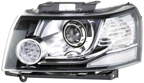 Фото автозапчасти фара левая (HB3/LED, электрический, с моторчиком,.) LAND ROVER FREELANDER 2 10.12-10.14 HELLA BEHR 1EJ 354 813-031