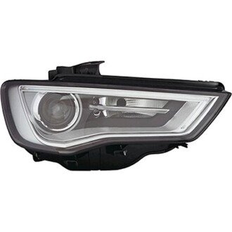 Фото автозапчасти фара головного света правый (D3S/LED/PSY24W, электрическая, цвет вставки: хром, цвет указателя поворота: прозрачный) AUDI A3 06.08- HELLA BEHR 1EL 010 740-581