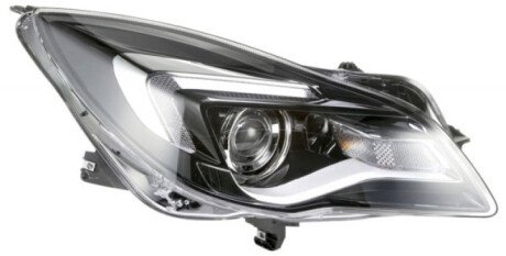 Фото автозапчасти налобный фонарь правый (галоген/LED, HIR2/LED/PY21W, электрический, с моторчиком) OPEL INSIGNIA A, INSIGNIA A COUNTRY HELLA BEHR 1EL 011 165-761