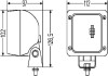 Фото автозапчастини робочий ліхтар HELLA BEHR 1GA007506391 (фото 3)