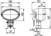 Фото автозапчастини робочий ліхтар HELLA BEHR 1GA996161391 (фото 3)