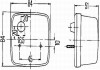 Фото автозапчасти елемент оптики авто HELLA BEHR 2BE 003 014-257 (фото 2)