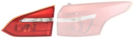 Фото автозапчасти задний фонарь левый (внутренний, LED) FORD FOCUS III KOMBI 07.10- HELLA BEHR 2NR354 828-111 (фото 1)