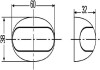 Фото автозапчастини габаритний ліхтар HELLA BEHR 2PF959570202 (фото 2)