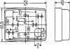 Фото автозапчасти фонарь габаритный 12/24V R5W 124x61,5x43mm оранжевый левый/правый HELLA BEHR 2PS 004 361-001 (фото 6)