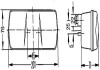 Фото автозапчасти фонарь задний 3-секционный Mercedes O 309/T2/L 1968-1989 левый HELLA BEHR 2SD 001 680-271 (фото 8)