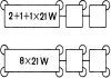 Фото автозапчастини реле поворота (12В; количество контактов: 6; 2+1+1(8)x18W) MULTICAR M26 06.92-12.02 HELLA BEHR 4DN008 768-151 (фото 2)