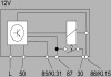 Фото автозапчастини контроллер/реле свечей накал FORD GRANADA, GRANADA II, SCORPIO I, SIERRA, SIERRA I, SIERRA II; OPEL ASCONA C, ASTRA F, KADETT D, KADETT E, KADETT E COMBO, OMEGA A, REKORD E 1.6D-2.5D 08.78-09.98 HELLA BEHR 4RV008 188-161 (фото 2)