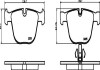 Фото автозапчастини гальмівні колодки, дискове гальмо (набір) HELLA BEHR 8DB 355 014-141 (фото 2)