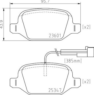 Фото автозапчасти автозапчасть HELLA BEHR 8DB355031561