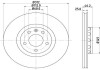 Фото автозапчастини диск гальм. P Audi A4,A6Skoda Superb 1,8T-2,8 04.97- (312x25 HELLA BEHR 8DD 355 107-521 (фото 1)