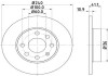 Фото автозапчастини гальмівний диск HELLA BEHR 8DD355108311 (фото 1)