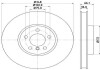 Фото автозапчастини диск гальмівний перед. правий BMW 5 (F07, F10, F11, F18), 6 (F12, F13, F06), 7 (F01, F02, F03, F04) 3.0/3.5/4.0D 09- HELLA BEHR 8DD 355 119-271 (фото 1)