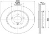 Фото автозапчасти гальмівні диски (High Carbon) задні BMW 5 F10 HELLA BEHR 8DD 355 120-671 (фото 1)