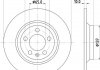 Фото автозапчастини pro vw диск гальмівний задній polo 1.5 18-, 2.0 17-, audi HELLA BEHR 8DD 355 132-701 (фото 1)