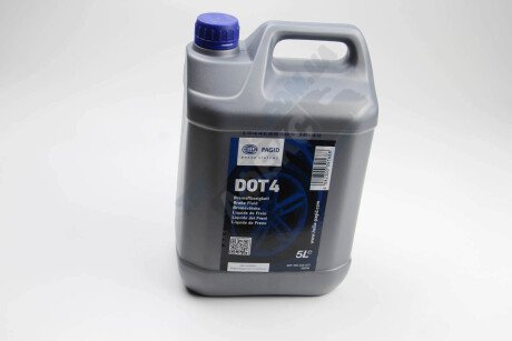 Фото автозапчасти тормозная жидкость DOT4 (5L.) HELLA BEHR 8DF355360-031