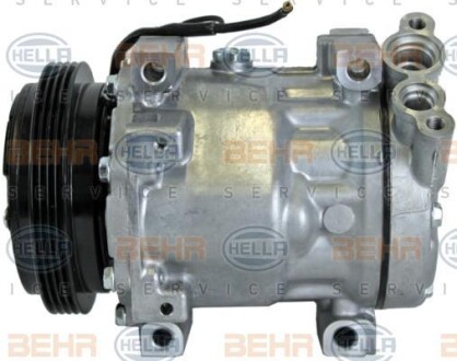 Фото автозапчастини компресор кондиціонера RENAULT CLIO II, KANGOO, KANGOO EXPRESS 1.4 08.97- HELLA BEHR 8FK 351 126-901 (фото 1)