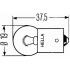 Фото автозапчасти лампочка 24V 10W BA15S R10W стоп/зад.ход/повор. HELLA BEHR 8GA002071-251 (фото 4)