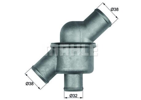 Фото автозапчасти термостат HELLA BEHR TH3480