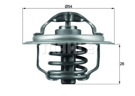 Фото автозапчасти термостат HELLA BEHR TX11187D