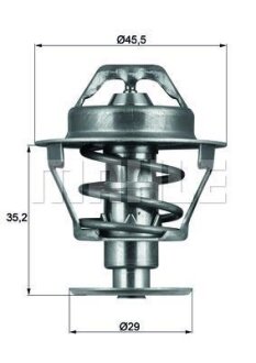 Фото автозапчастини автозапчасть HELLA BEHR TX8189D